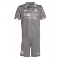 Camisa de time de futebol Real Madrid Antonio Rudiger #22 Replicas 3º Equipamento Infantil 2024-25 Manga Curta (+ Calças curtas)